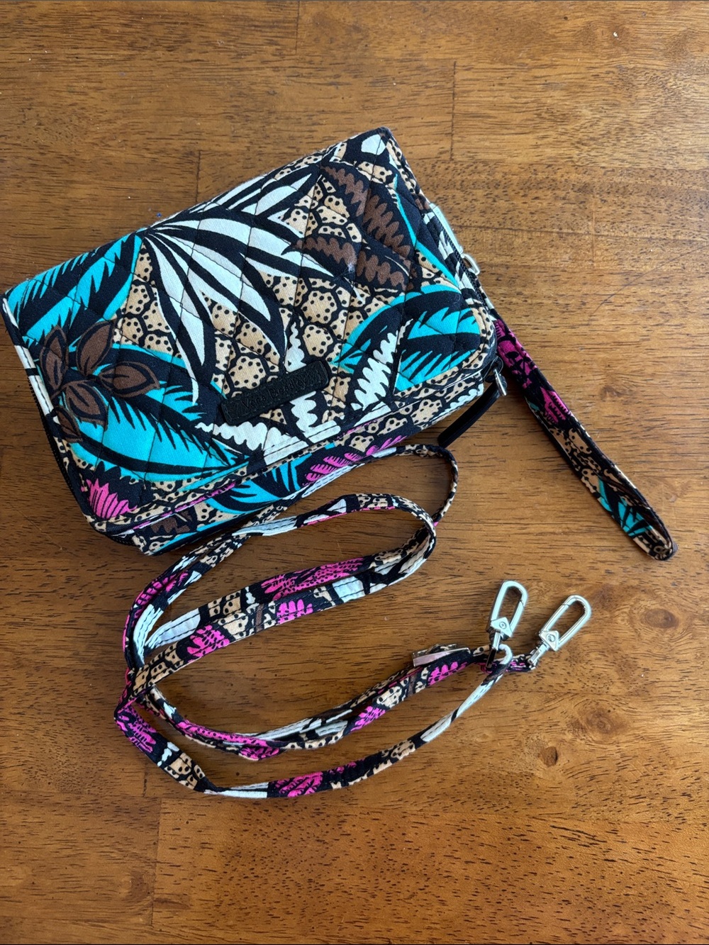 Vera Bradley 3-in-1 Crossbody Wallet with RFID